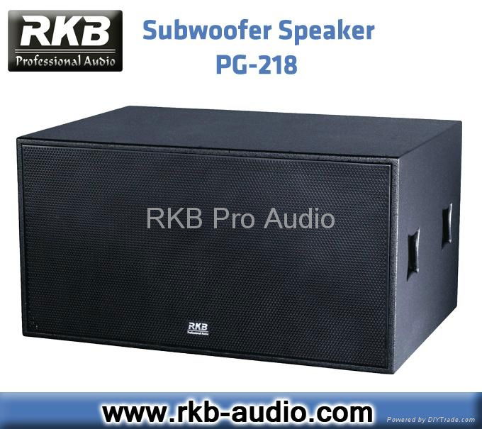 (PG-218) Professional Subwoofer Box