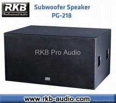 (PG-218) Professional Subwoofer Box