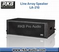 (LA-210) Professional Dual 10 inch Line Array Loudspeaker  3