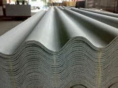 Fiber cement roofing sheet