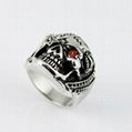 Stainless Steel Skull Jewelry Rings