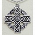 Stainless Steel Celtic Cross Knot Pewter Pendants 3