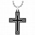 Stainless Steel Celtic Cross Knot Pewter