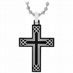 Stainless Steel Celtic Cross Knot Pewter Pendants