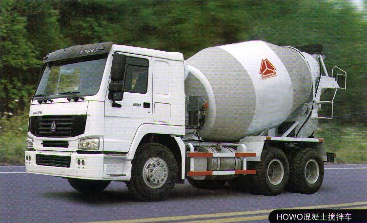 SINOTRUK HOWO 6*4 CONCRETE MIXER TRUCK 2