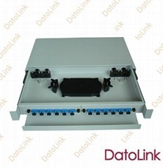 Slidable Rack Mount Type Patch Panel 12 Cores
