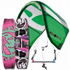 RRD Vision 12m & Poison Camo Kitesurf Package 2011