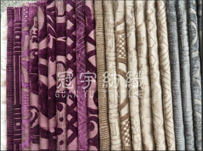 Jacquard Chenille Fabric