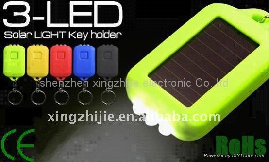 solar&led key chain 4