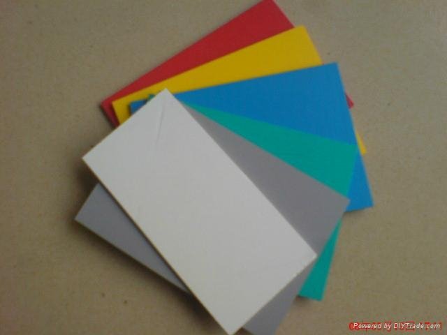 Color PVC Foaming sheet