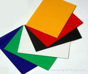 Color PVC Foaming sheet 2