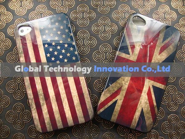 USA flag case for iPhone 4 5