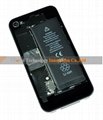 iPhone 4 Transparent Rear Panel, back cover for iphone 4 3