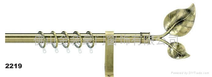 Curtain rod crystal set 2828