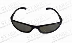 Plastic Linear Polarized 3D Glasses (STBL012PL) 