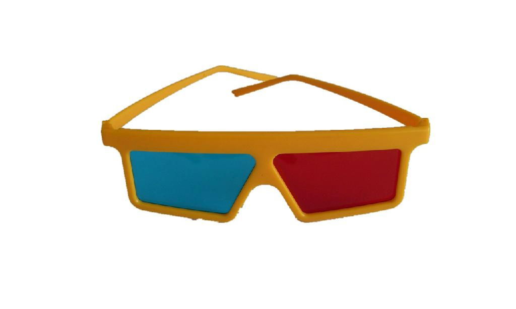 Analysis red-blue 3D glasses 1