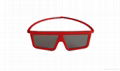 Plastic Linear Polarized 3D Glasses