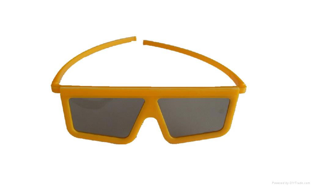 Plastic Linear Polarized 3D Glasses 3