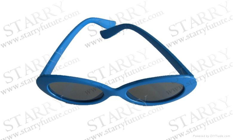 Plastic Linear Polarized 3D Glasses for Children 3