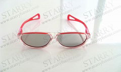 Plastic Circular Polarized 3D Glasses