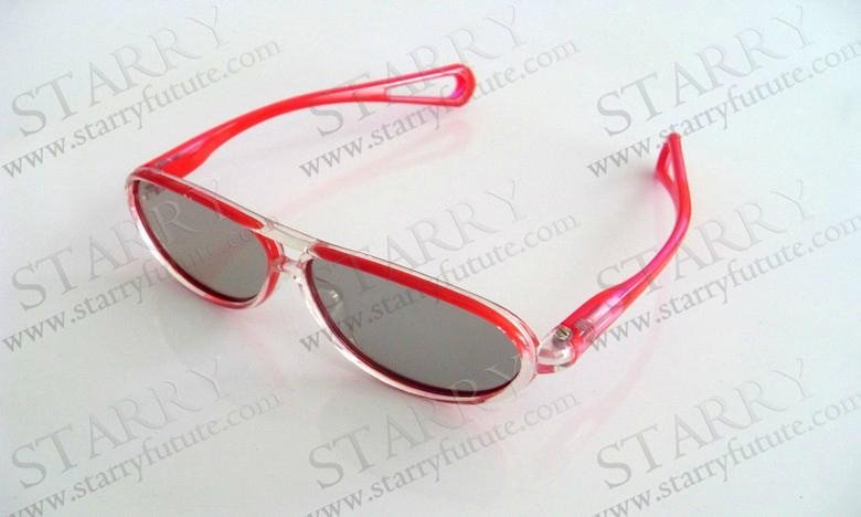 Plastic Circular Polarized 3D Glasses for Children (STBC011PL_C) 2
