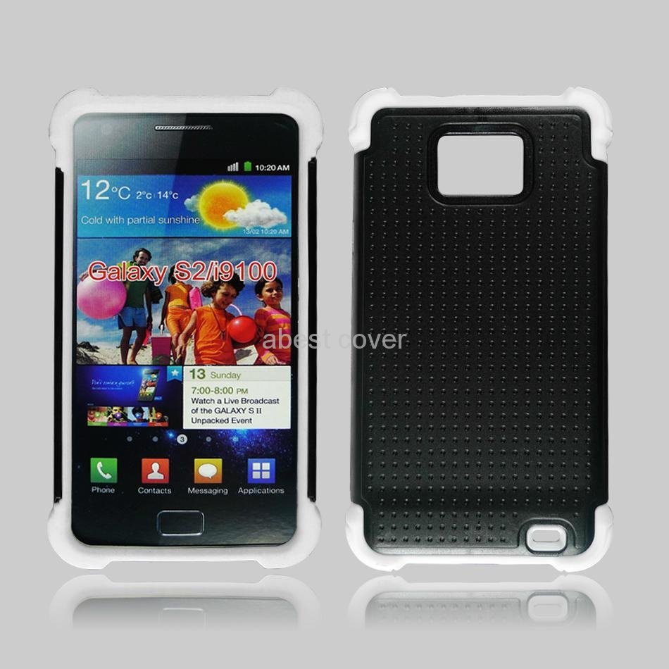 Triple Cellphone Defender Case Cover for Iphone Blackberry HTC Samsung 4