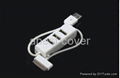 Three Ports USB for iphone samsung Charger