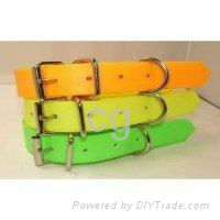 yellow  pvc  dog  collars