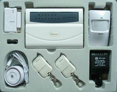 8 wireless zones home alarm system