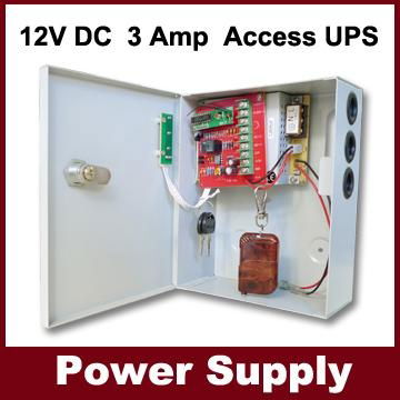 DC 12V 3A access system remote control backup power supply