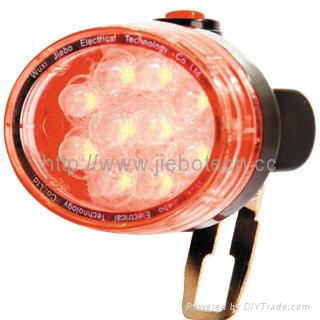 Portable red miner signal light