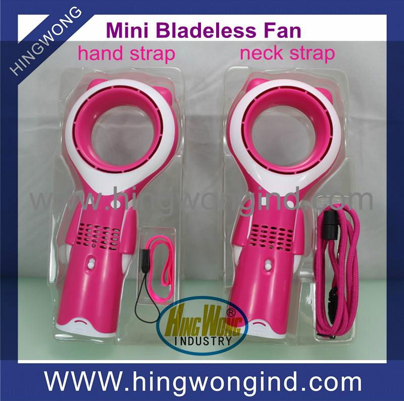  3XAA battery operated mini portable bladeless fan  2