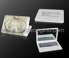 Promotion Gift Fantastic Image Macbook Air Mirrror With Card Holder