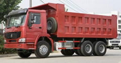 Sinotruck howo 266hp  6*4 dump truck 