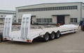 13m 60 tons loading capacity low bed