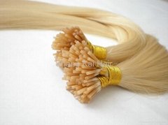 I-tip Prebonded Hair with Chinese and Indian Human Hair