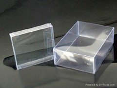 PVC透明彩色塑料膠盒