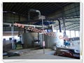 Round aluminum melting and holding furnace  1