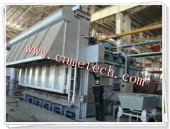 Tilting aluminum melting furnace 