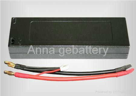 11.1V 2200mAh 40C high rate rc li po battery 4