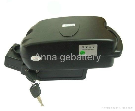 24V 10Ah LiFePO4 Little Frog ABS Shell Battery Pack For EBike