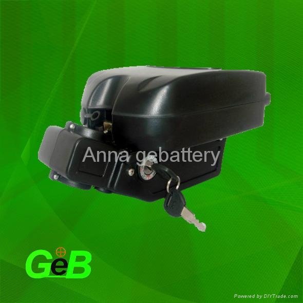 24V 10Ah LiFePO4 Little Frog ABS Shell Battery Pack For EBike 2