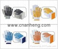 PVC dotted cotton gloves 1