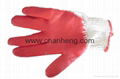 Latex coated cotton gloves 1