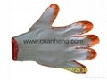 Latex coated cotton gloves 2