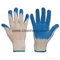 Latex coated cotton gloves 5
