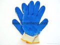 Latex coated cotton gloves 5