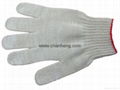 cotton knitted gloves 1