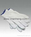 cotton knitted gloves 2