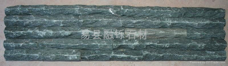 chinese green slate stone veneer 2